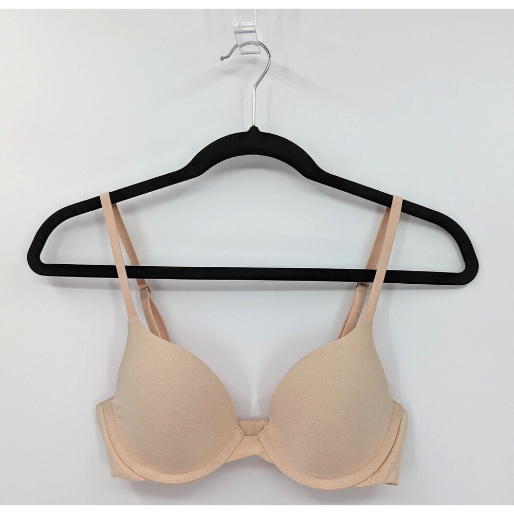 Victoria's Secret PINK Bra Women’s 32B Beige Campus Lightly Lined